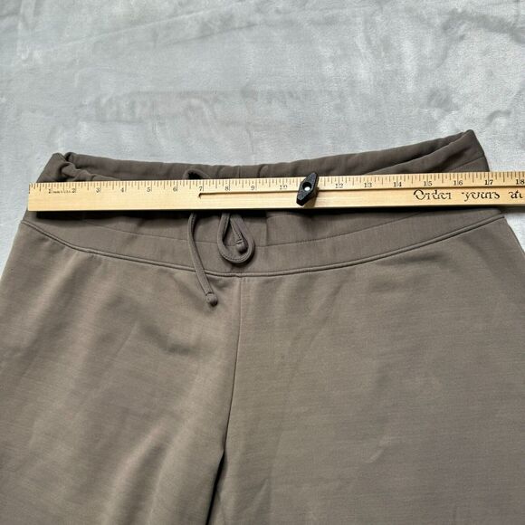Columbia Titanium Crop Pants Womens XL Brown Fleece Lined Mid Rise Drawstring - Picture 10 of 15